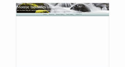 Desktop Screenshot of monroeind.com